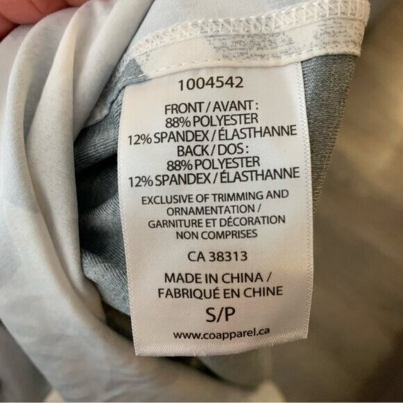 Tuff Athletics Women’s Tank Top Geometric Print Activewear Gray Size Small - Picture 12 of 16